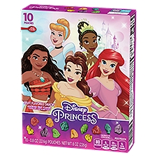 Betty Crocker Disney Princess Snacks, Assorted Fruit Flavored, 0.8 Ounce