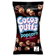 Cocoa Puffs Cocoa Glazed Popcorn, 7 oz