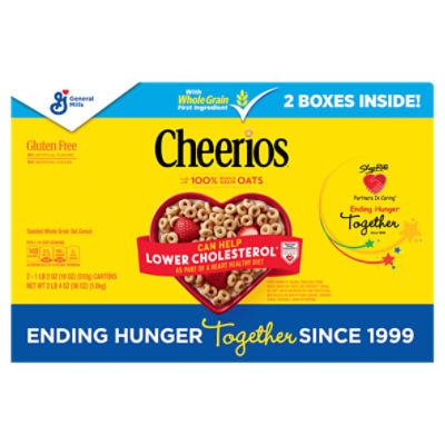 Honey Nut Cheerios™ Gluten Free Cereal 17 Oz Box, Cereal