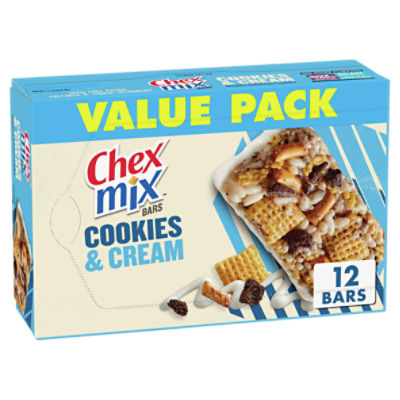 Chex Mix Cookies & Cream Bars Value Pack, 1.13 oz, 12 count The Fresh