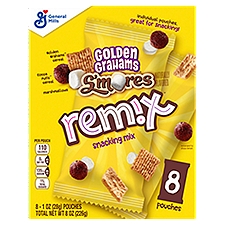 Golden Grahams S'mores Remix, Snacking Mix, 8 Ounce