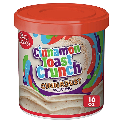 Betty Crocker Cinnamon Toast Crunch Frosting, 16 oz