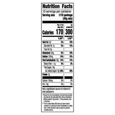 Cinnamon Toast Crunch Cinnadust Seasoning Blend Nutrition Facts