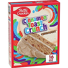 Betty Crocker Cinnamon Toast Crunch Cinnadust Cake Mix, 16 oz, 16 Ounce