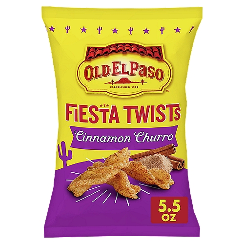 Old El Paso Cinnamon Churro Fiesta Twists, 5.5 oz