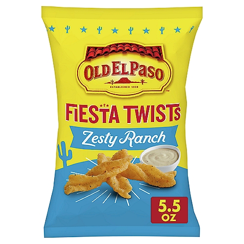 Old El Paso Zesty Ranch Fiesta Twists, 5.5 oz