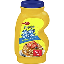 Betty Crocker Bisquick Shake 'n Pour Buttermilk Pancake Mix, 5.1 oz