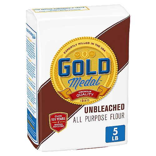 Gold Medal Unbleached All Purpose Flour, 5 lb