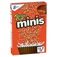 General Mills Reese's Puffs Minis Sweet and Crunchy Corn Puffs, 11 oz, 11.7 Ounce