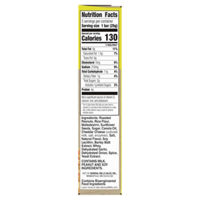 Nature Valley White Cheddar Savory Nut Crunch Bars Bulk Lunch Box Snacks, 5  ct / 0.89 oz - Kroger