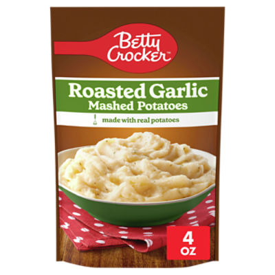Betty Crocker Roasted Garlic Mashed Potatoes, 4 oz, 4 Ounce