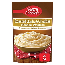 Betty Crocker Roasted Garlic & Cheddar Mashed Potatoes, 4.0 oz