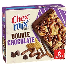 Chex Mix Double Chocolate Bars, 1.13 oz, 6 count