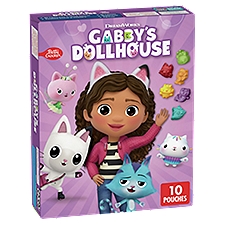 Betty Crocker DreamWorks Gabby's Dollhouse Assorted Fruit Flavored Snacks, 0.8 oz, 10 count