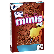 General Mills Cocoa Puffs Minis Naturally Flavored Sweetened Corn Puffs, 10.4 oz