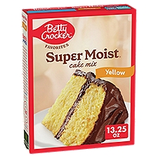 Betty Crocker Super Moist Favorites Yellow Cake Mix, 13.25 oz