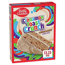 Betty Crocker Cinnamon Toast Crunch Cinnadust Cake Mix, 13.25 oz