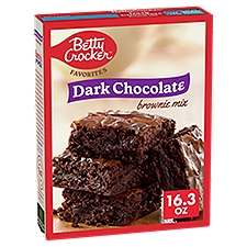 Betty Crocker Favorites Dark Chocolate Brownie Mix, 16.3 oz, 16.3 Ounce