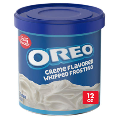 Betty Crocker Oreo Creme Flavored Whipped Frosting, 12 ounce