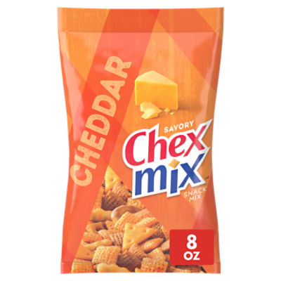 Chex Mix Cheddar Savory Snack Mix, 8 oz