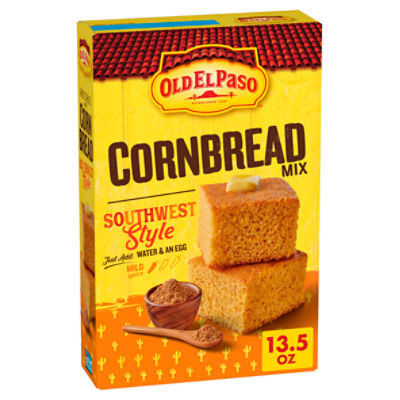 Old El Paso Southwest Style Cornbread Mix, 13.5 oz