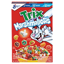General Mills Trix Sweetened Corn Puffs with Marshmallows, 9.9 oz, 9.9 Ounce