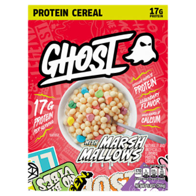 Ghost Protein Cereal With Marshmallow, 9.4 oz
