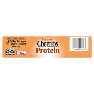 General Mills Cheerios Cinnamon Protein Cereal Large Size, 11.2 oz