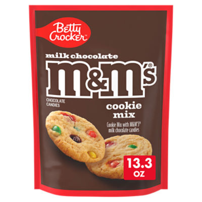 Betty Crocker M&M's Milk Chocolate Candies Cookie Mix, 13.3 oz