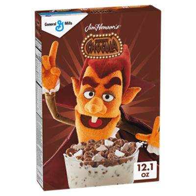 General Mills Jim Henson's Count Chocula Chocolatey Cereal with Monster Marshmallows, 12.1 oz