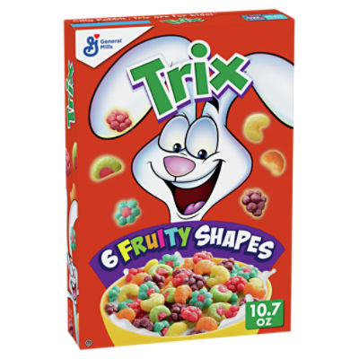General Mills Trix Fruit Flavored Sweetened Corn Puffs, 10.7 oz