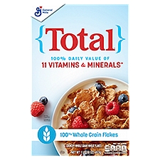 General Mills Total Crunchy Whole Grain Wheat Flakes, 1 lb