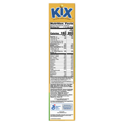 10 Kix Cereal Nutrition Facts 