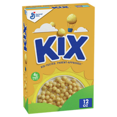 General Mills Kix Crispy Corn Puffs Cereal, 12 oz
