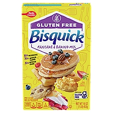 Betty Crocker Bisquick Gluten Free, Pancake & Baking Mix, 16 Ounce