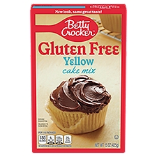 Betty Crocker Gluten Free Yellow Cake Mix, 15 oz, 16 Ounce