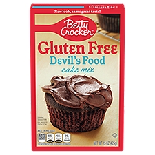 Betty Crocker Devil's Food Gluten Free Cake Mix, 15 oz