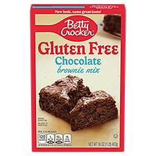 Betty Crocker Gluten Free Chocolate, Brownie Mix, 16 Ounce