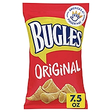 Bugles Original Crispy Corn Snacks, 7.5 Ounce