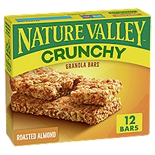 Nature Valley Roasted Almond Crunchy Granola Bars, 1.49 oz, 6 count