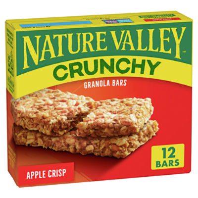 Nature Valley Apple Crisp Crunchy Granola Bars, 1.49 oz, 6 count