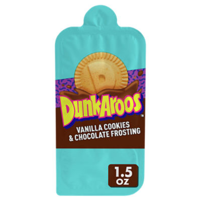 DunkAroos Vanilla Cookies and Chocolate Frosting