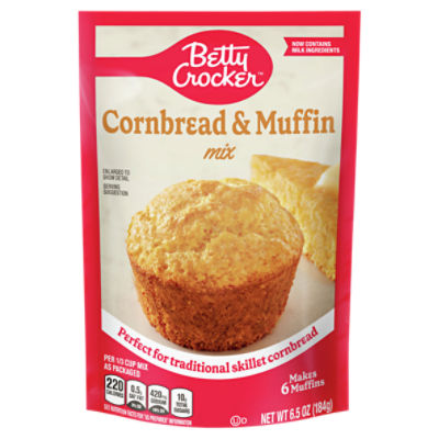 Betty Crocker Cornbread And Muffin Mix 65 Oz 5334