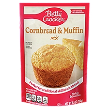 Betty Crocker Cornbread & Muffin Mix, 6.5 oz
