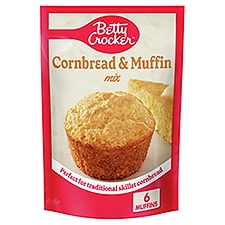 Betty Crocker Cornbread & Muffin Mix, 6.5 oz, 6.5 Ounce