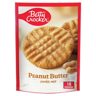 Betty Crocker Peanut Butter Cookie Mix, 17.5 oz, 17.5 Ounce