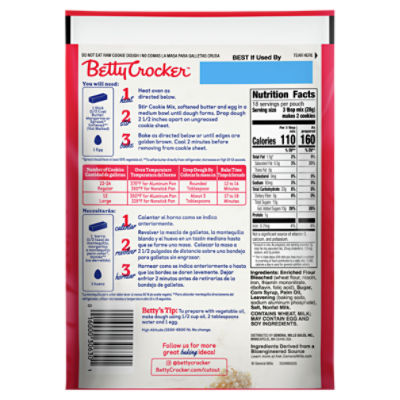 betty crocker sugar cookie mix