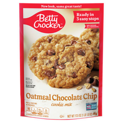 Betty Crocker Oatmeal Chocolate Chip, Cookie Mix