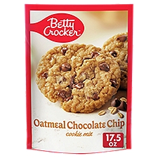 Betty Crocker Oatmeal Chocolate Chip Cookie Mix, 17.5 oz
