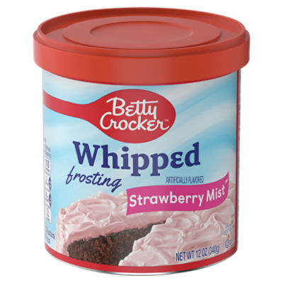 Betty Crocker Strawberry Mist Whipped Frosting, 12 oz